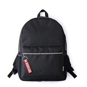 Bubilian Zipper Point Backpack_Black&amp;Black