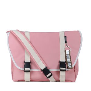 Bubilian Simple Messenger Bag_Pink