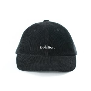 Bubilian Logo Corduroy Ball cap_Black